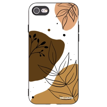 Picasee fekete szilikon tok az alábbi mobiltelefonokra Apple iPhone 7 - Boho style