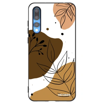 Picasee fekete szilikon tok az alábbi mobiltelefonokra Huawei P20 Pro - Boho style