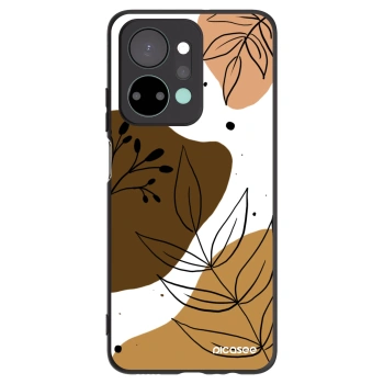 Picasee fekete szilikon tok az alábbi mobiltelefonokra Honor X7a - Boho style