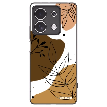 Picasee fekete szilikon tok az alábbi mobiltelefonokra Xiaomi Redmi Note 13 4G - Boho style