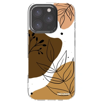 Picasee átlátszó szilikon tok az alábbi mobiltelefonokra Apple iPhone 16 Pro - Boho style