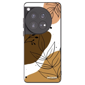 Picasee fekete szilikon tok az alábbi mobiltelefonokra OnePlus 12 5G - Boho style