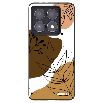 Picasee fekete szilikon tok az alábbi mobiltelefonokra Xiaomi 14T Pro - Boho style