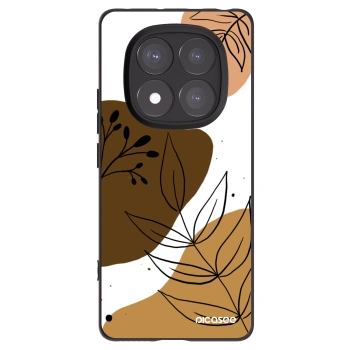 Picasee fekete szilikon tok az alábbi mobiltelefonokra Xiaomi Redmi Note 14 Pro 5G - Boho style