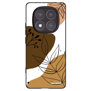 Picasee fekete szilikon tok az alábbi mobiltelefonokra Xiaomi Redmi Note 14 Pro 4G - Boho style