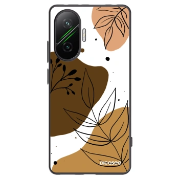 Picasee fekete szilikon tok az alábbi mobiltelefonokra Xiaomi Poco F7 5G - Boho style