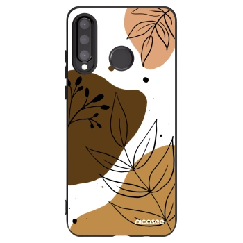 Picasee fekete szilikon tok az alábbi mobiltelefonokra Huawei P30 Lite - Boho style