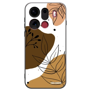 Picasee fekete szilikon tok az alábbi mobiltelefonokra OPPO Find X9 Pro - Boho style