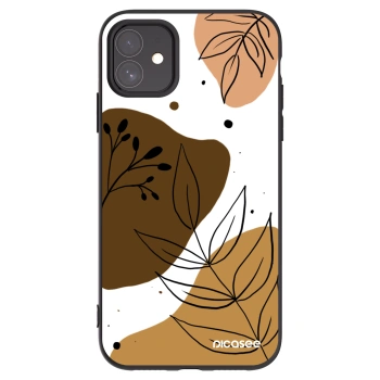 Picasee fekete szilikon tok az alábbi mobiltelefonokra Apple iPhone 11 - Boho style