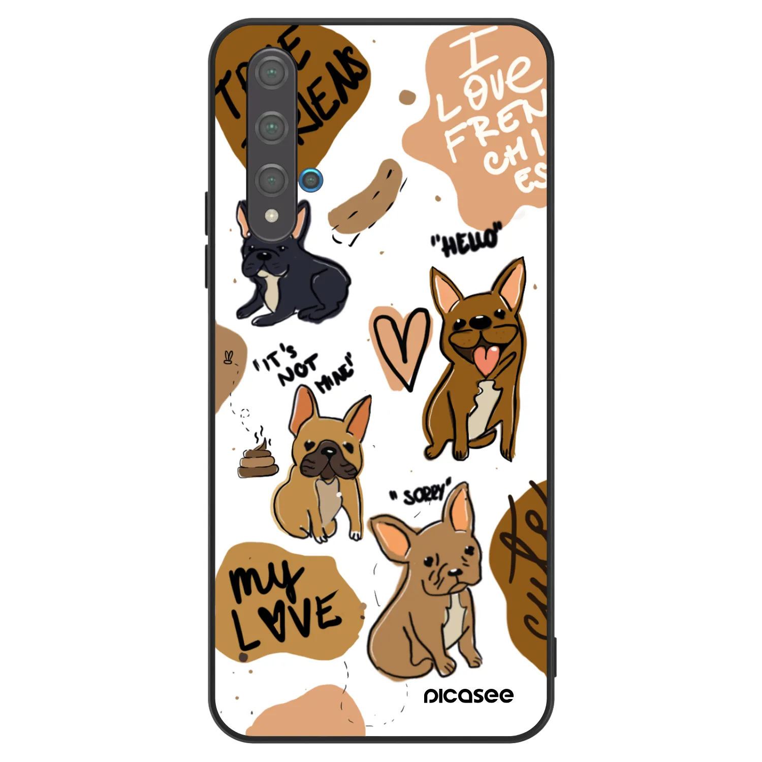 Picasee ULTIMATE CASE Huawei Nova 5T - készülékre - Frenchies