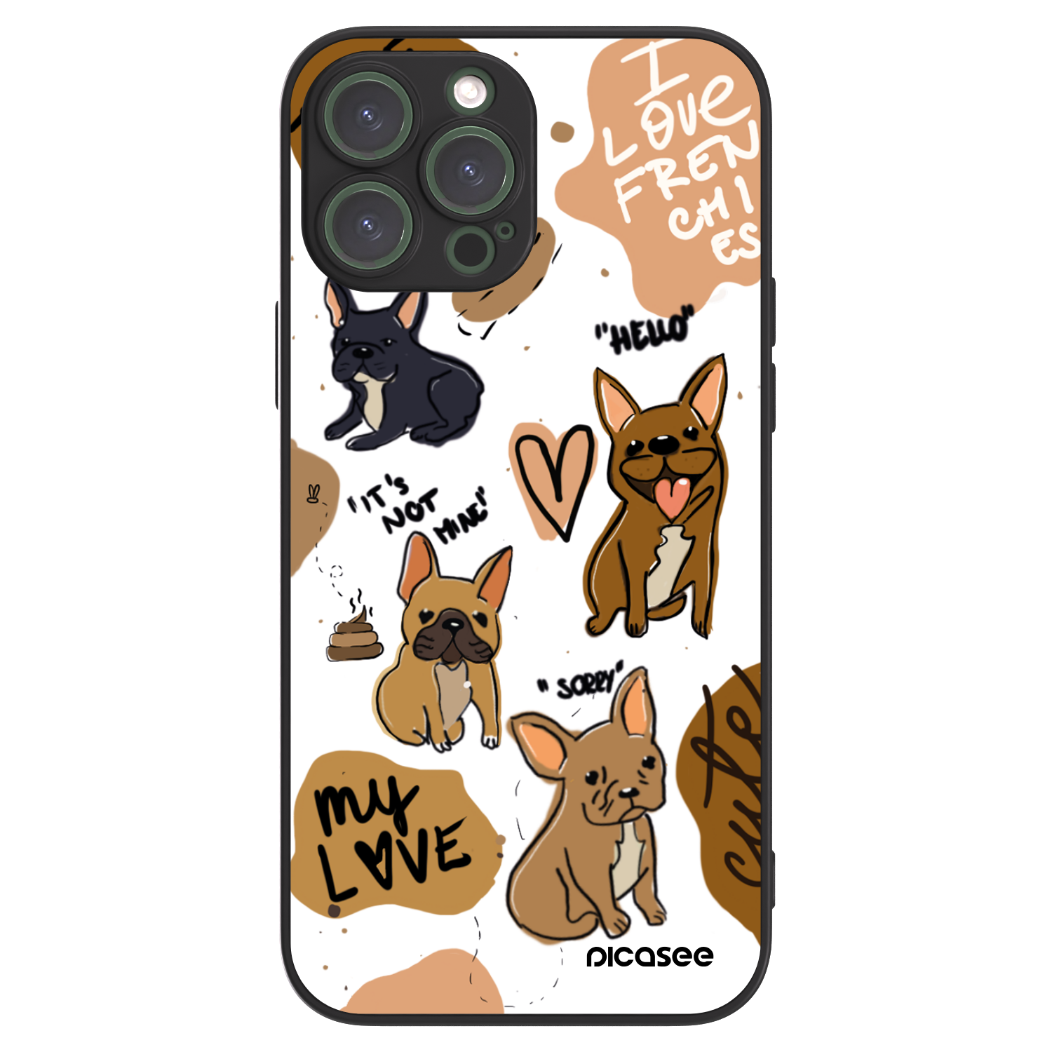 Picasee ULTIMATE CASE Apple iPhone 13 Pro Max - készülékre - Frenchies
