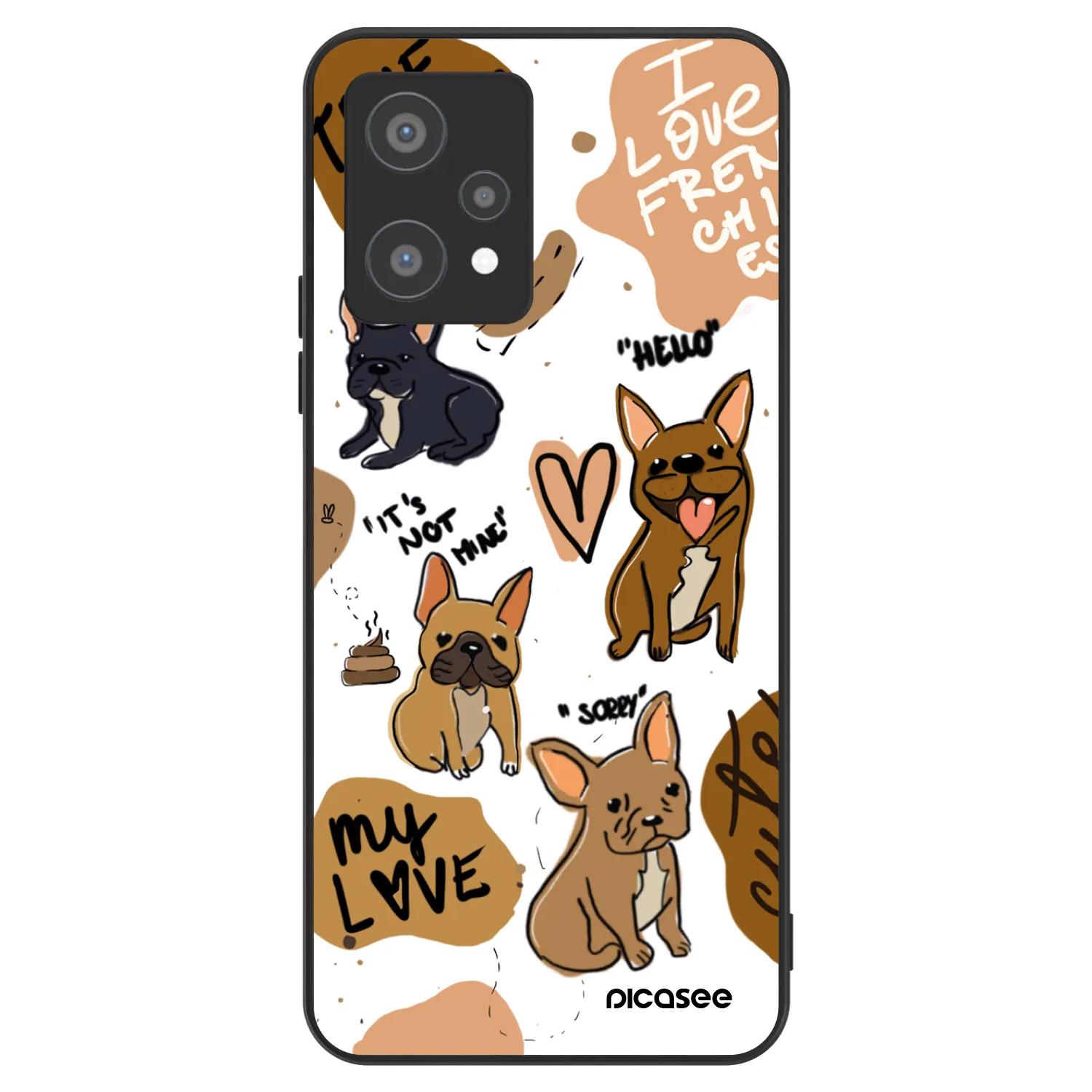 Picasee ULTIMATE CASE Realme 9 Pro 5G - készülékre - Frenchies