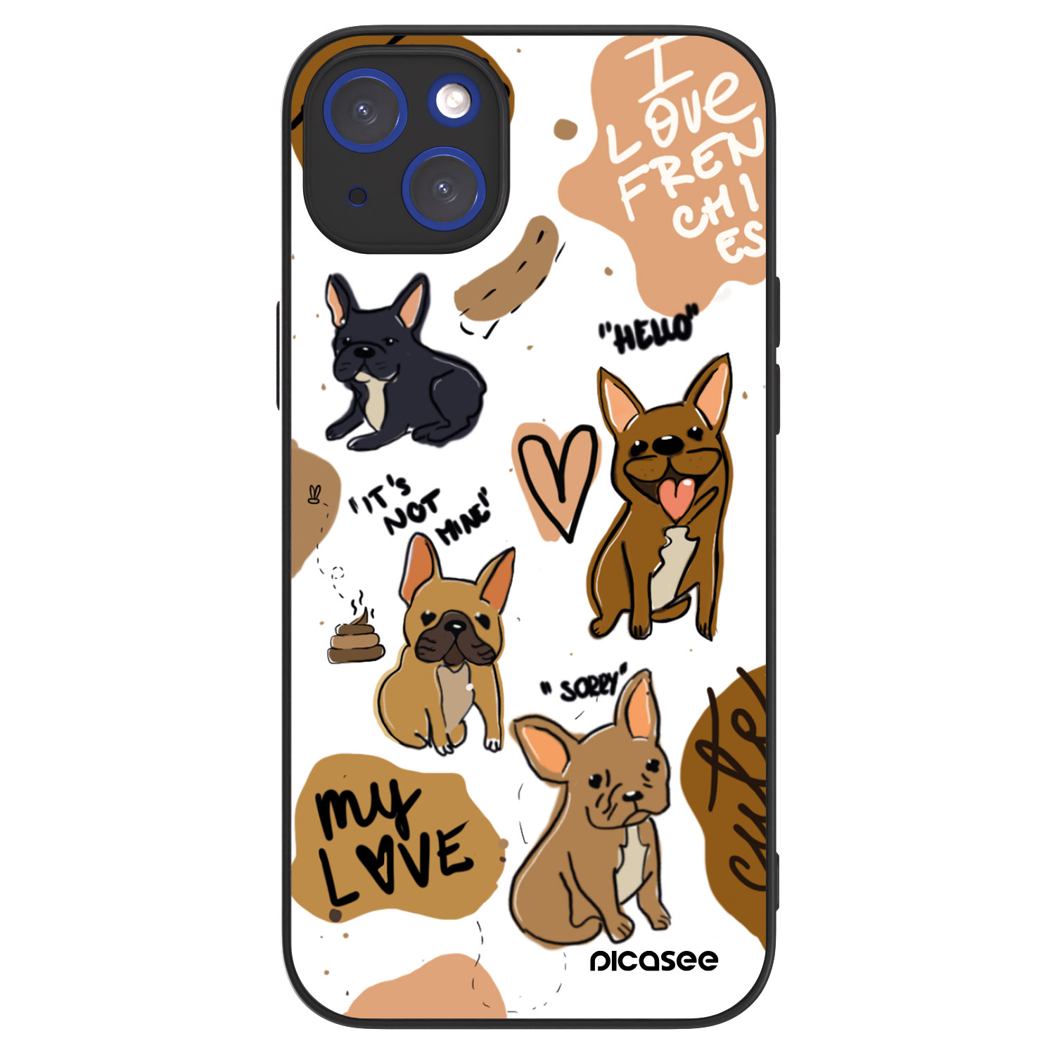 Picasee ULTIMATE CASE Apple iPhone 14 Plus - készülékre - Frenchies