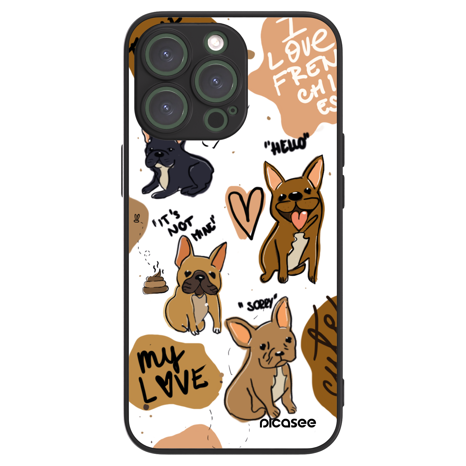 Picasee ULTIMATE CASE MagSafe Apple iPhone 13 Pro - készülékre - Frenchies