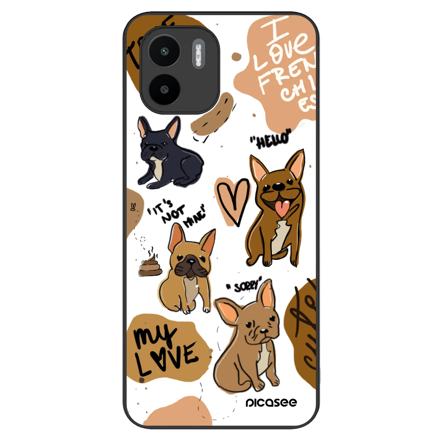 Picasee ULTIMATE CASE Xiaomi Redmi A1 - készülékre - Frenchies