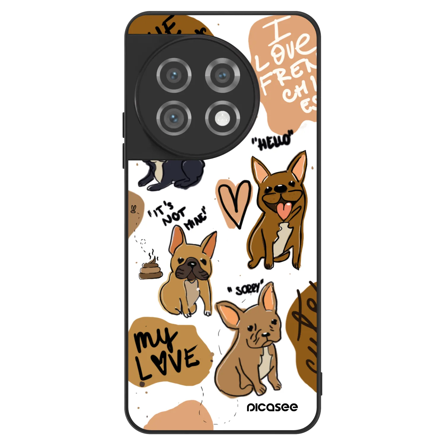 Picasee ULTIMATE CASE OnePlus 11 5G - készülékre - Frenchies