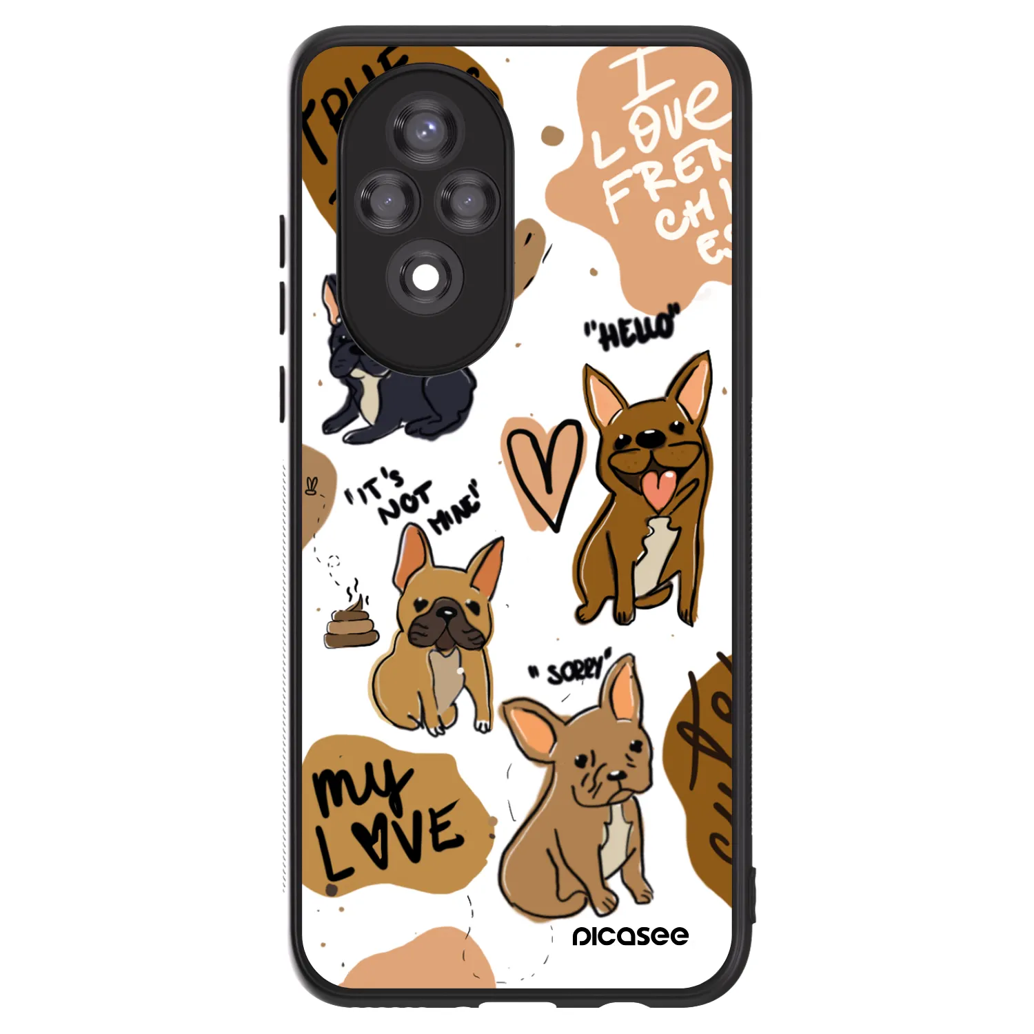 Picasee ULTIMATE CASE Honor 200 Pro 5G - készülékre - Frenchies