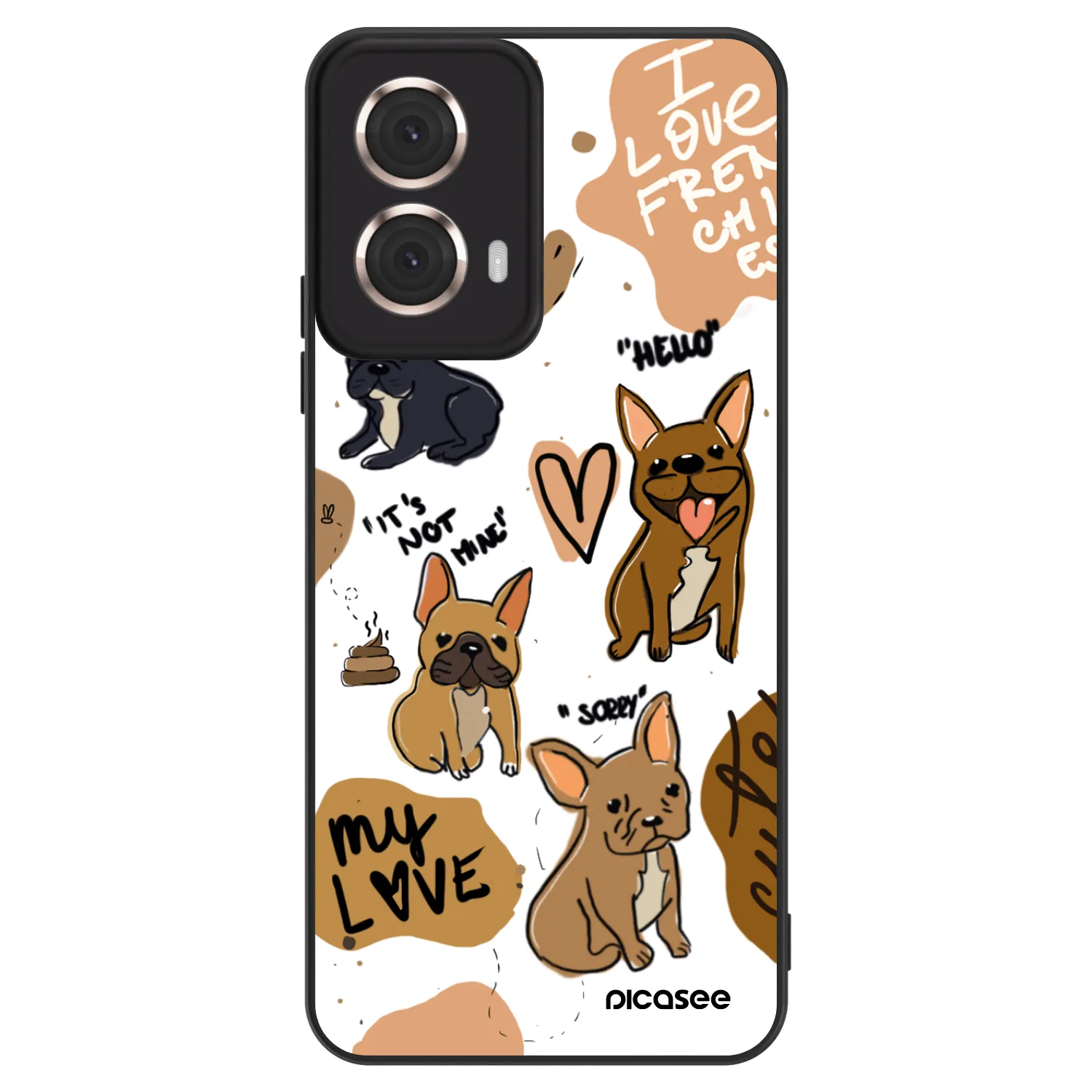 Picasee ULTIMATE CASE Motorola Moto G85 - készülékre - Frenchies