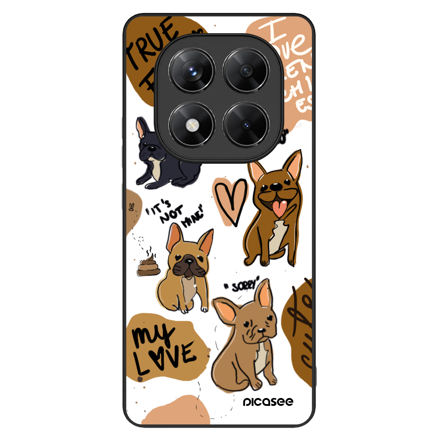 Picasee ULTIMATE CASE Xiaomi Redmi Note 14 Pro 5G - készülékre - Frenchies