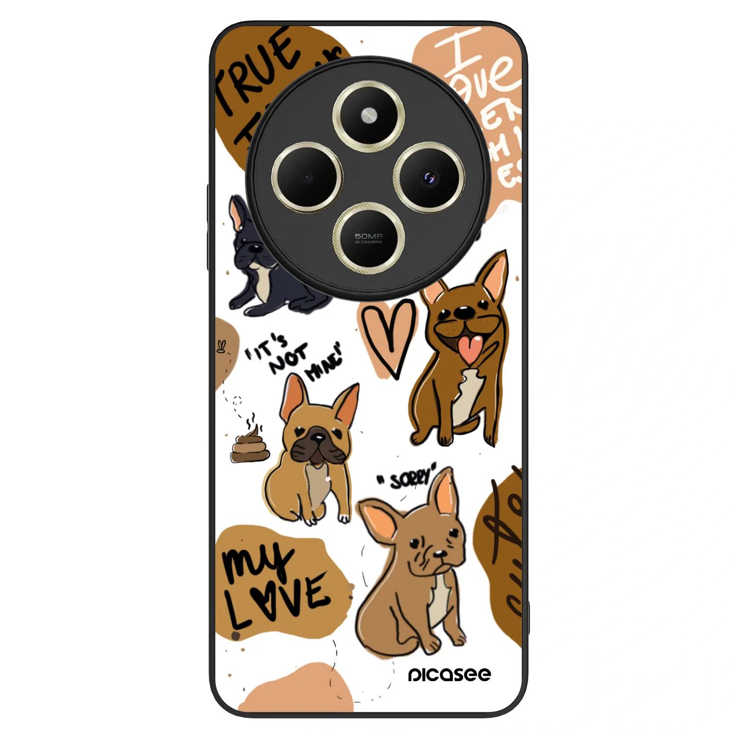 Picasee ULTIMATE CASE Xiaomi Redmi 14C - készülékre - Frenchies