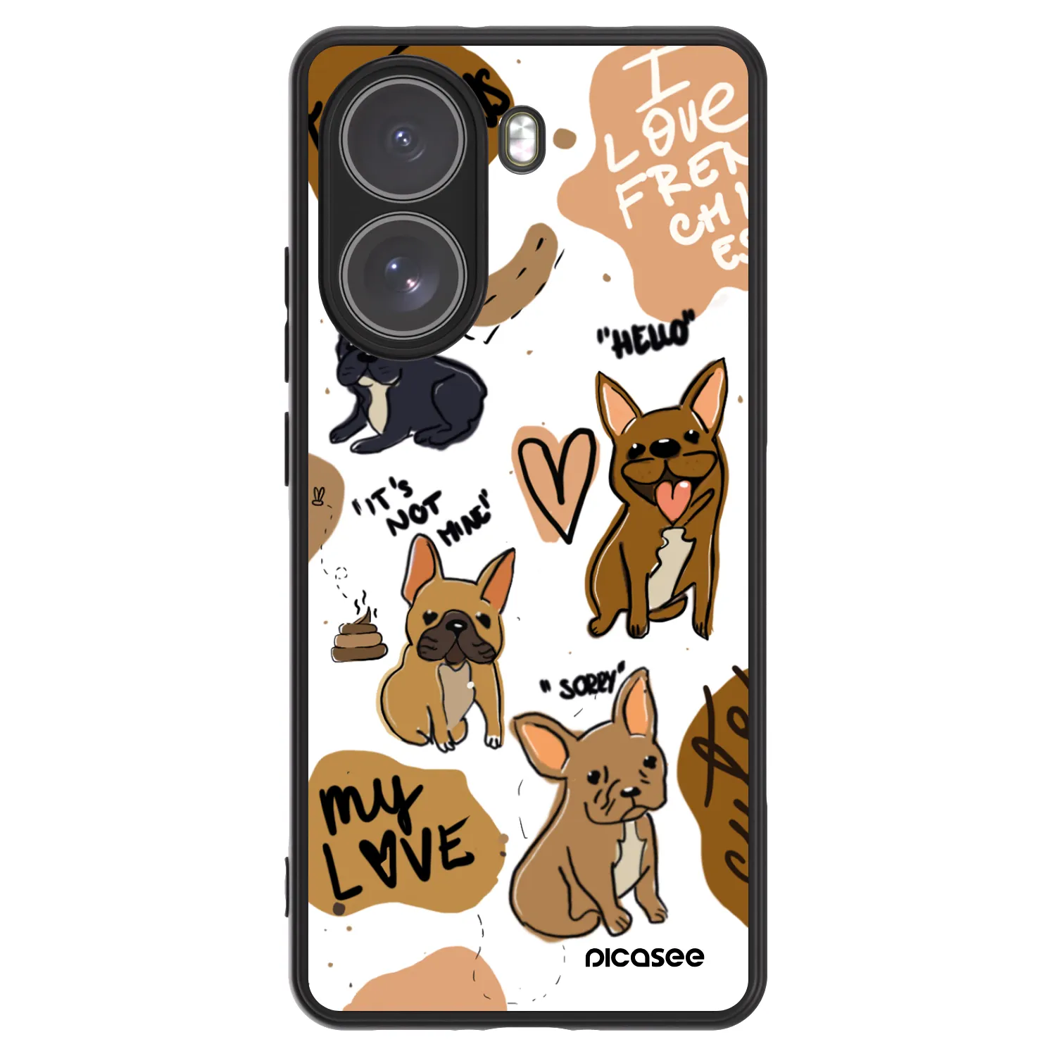 Picasee ULTIMATE CASE Xiaomi Poco X7 Pro 5G - készülékre - Frenchies