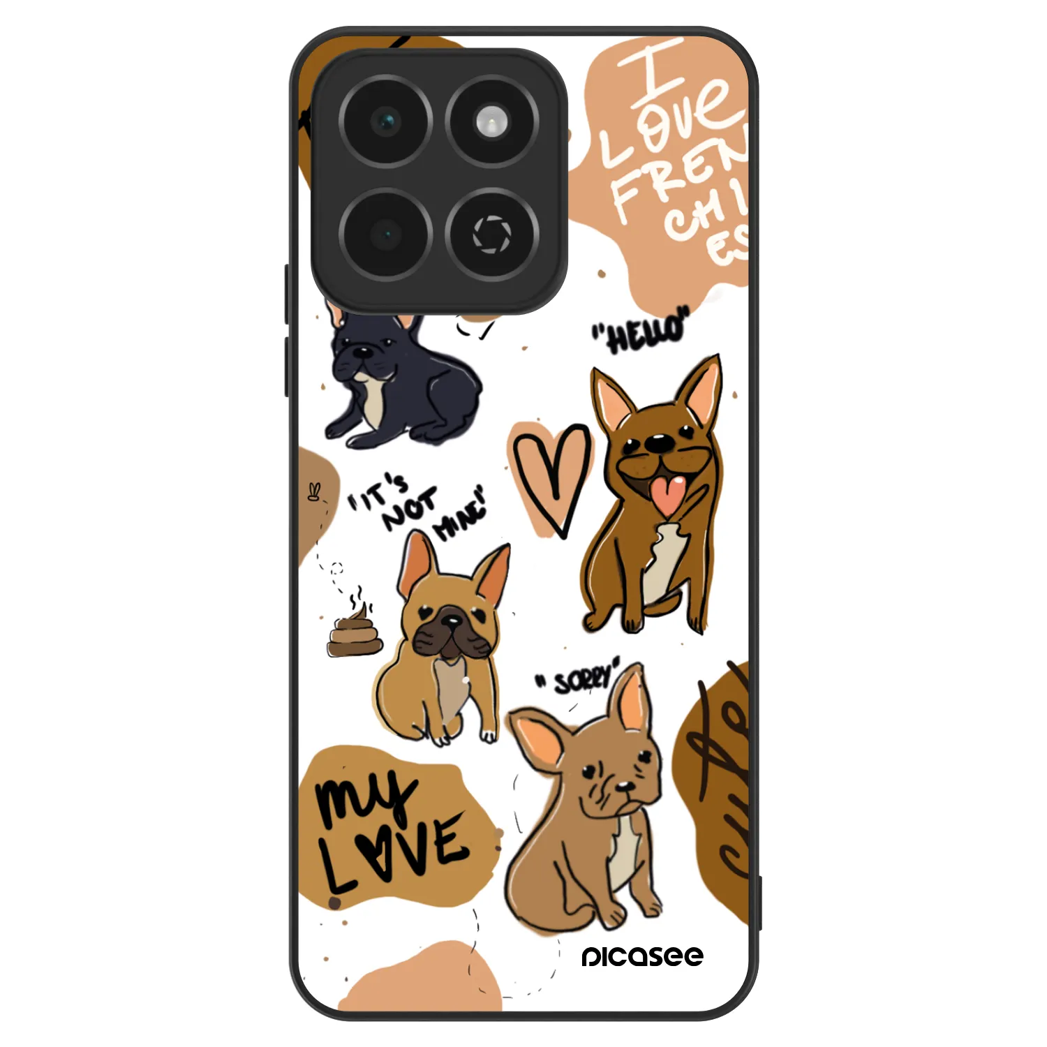 Picasee ULTIMATE CASE Honor 200 Smart 5G - készülékre - Frenchies