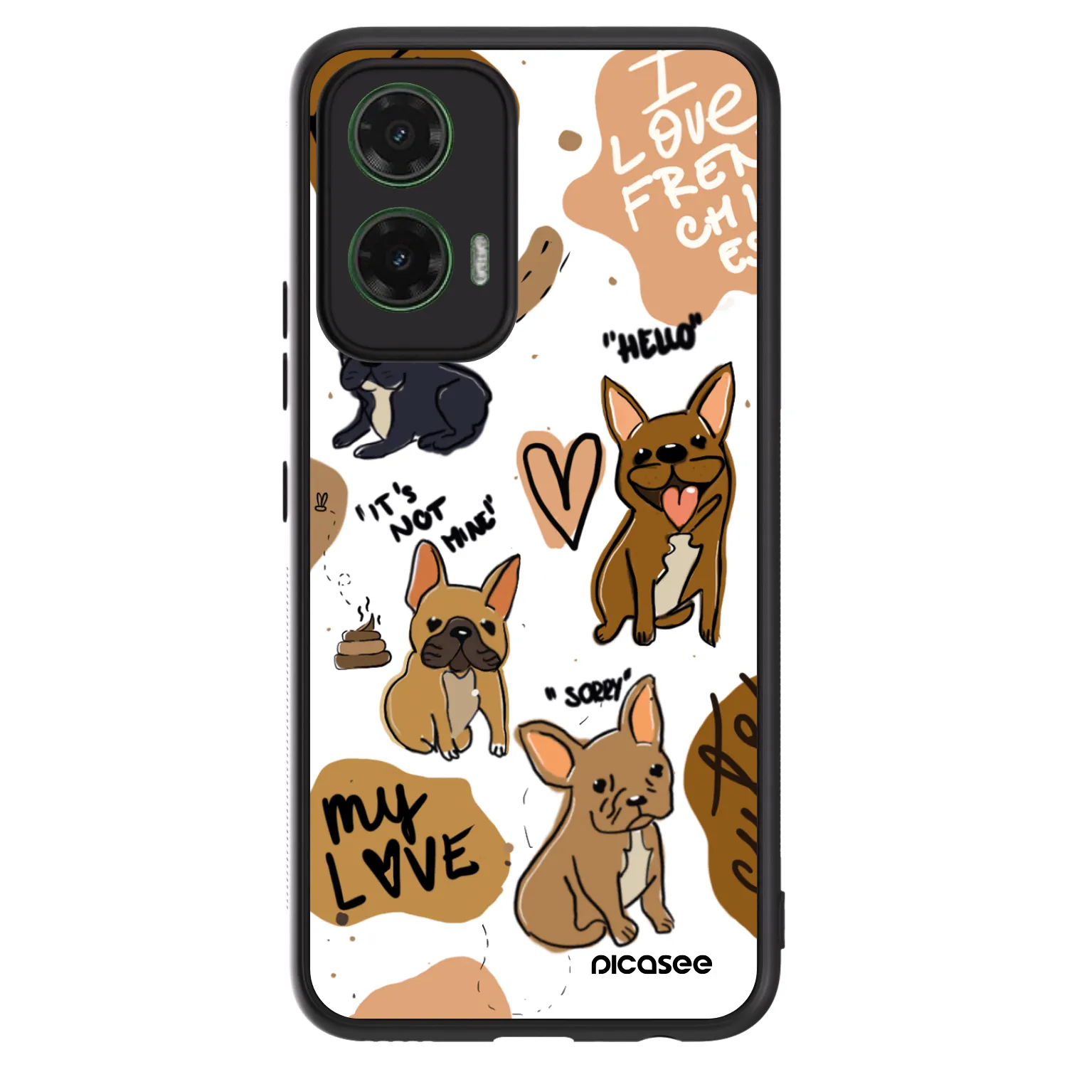 Picasee ULTIMATE CASE Motorola Moto G35 5G - készülékre - Frenchies