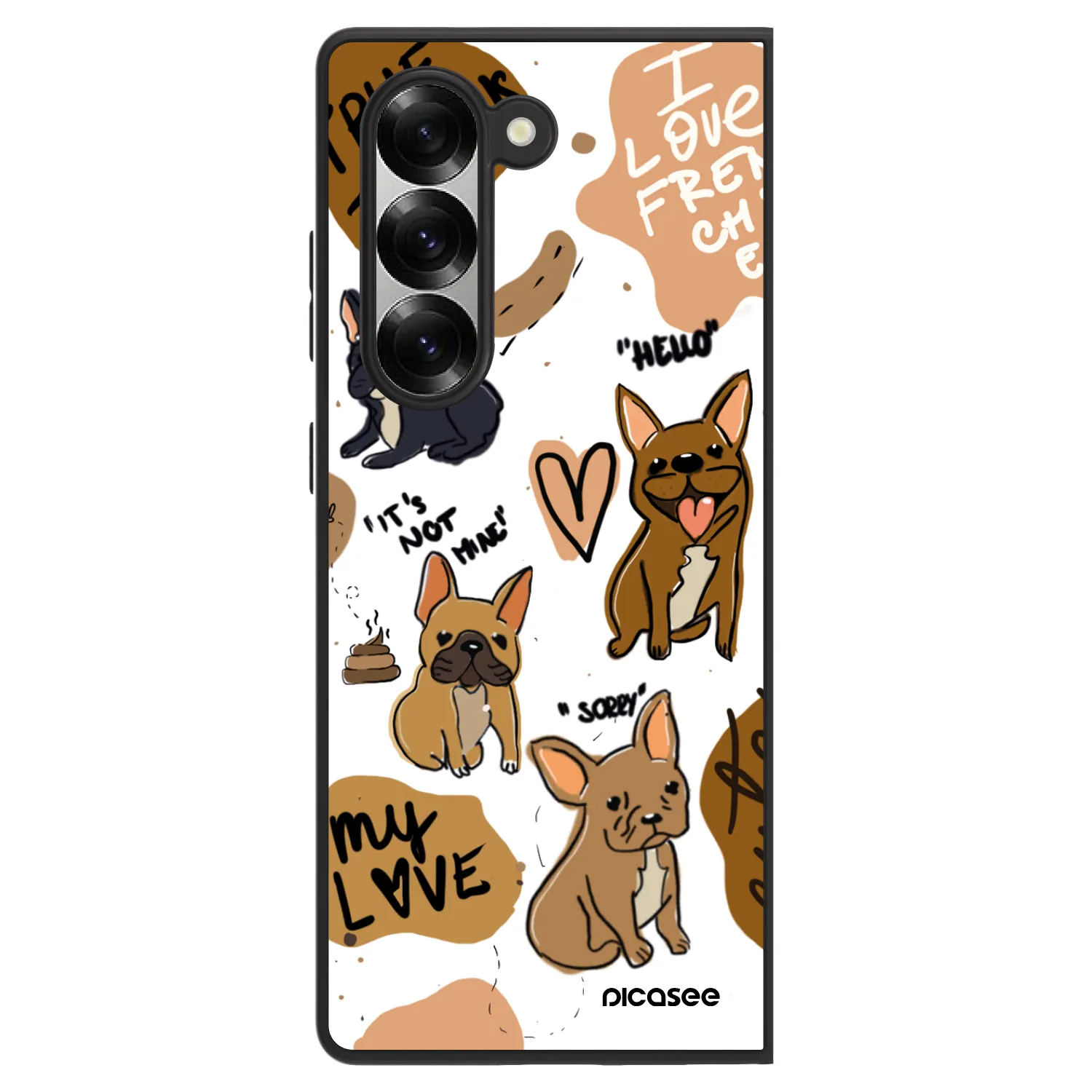 Picasee ULTIMATE CASE Samsung Galaxy Z Fold6 5G - készülékre - Frenchies