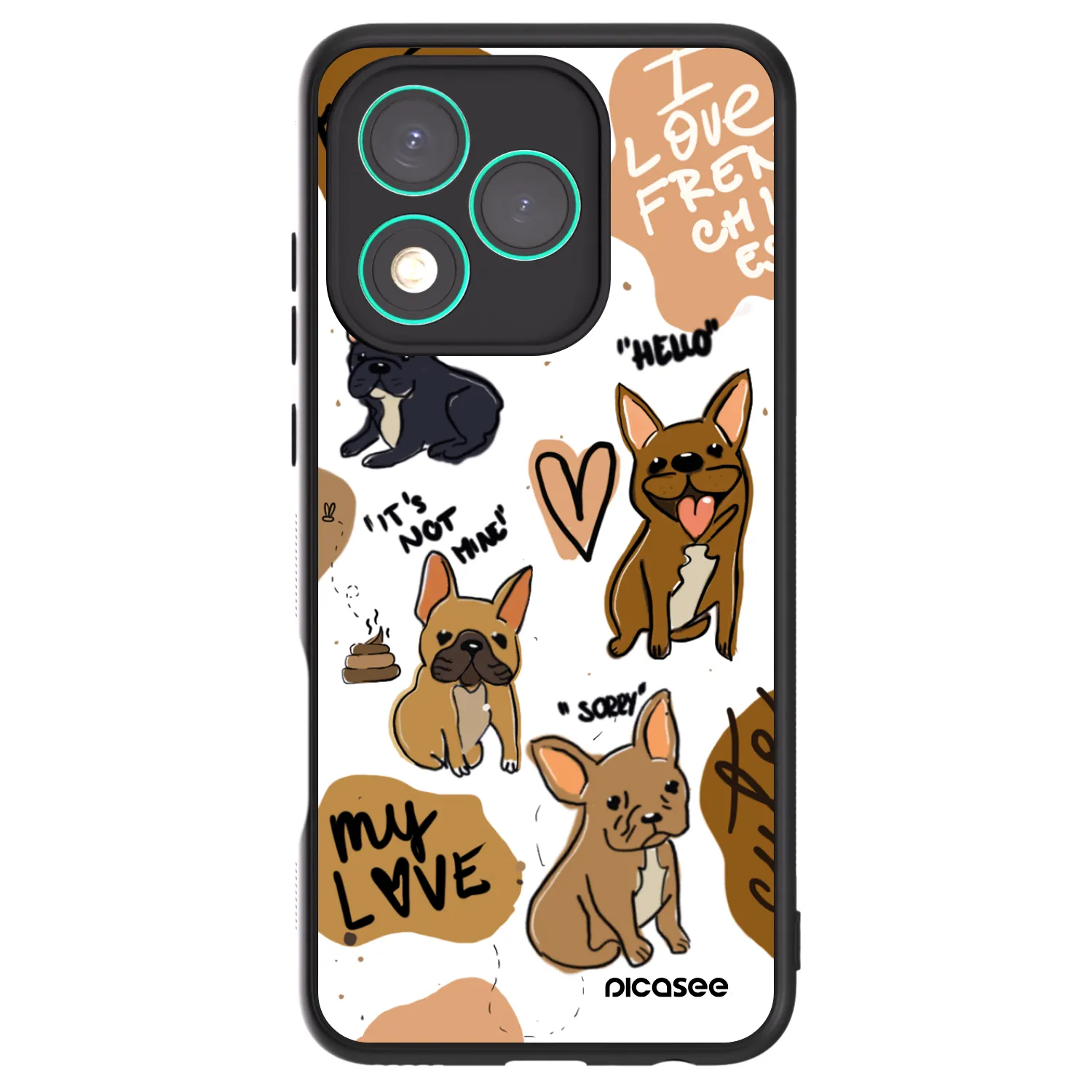 Picasee ULTIMATE CASE Honor 400 Lite 5G - készülékre - Frenchies
