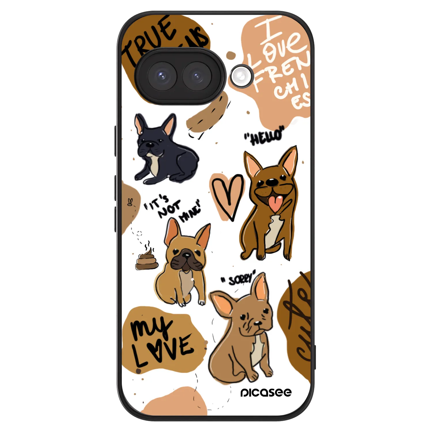 Picasee ULTIMATE CASE Google Pixel 9a - készülékre - Frenchies