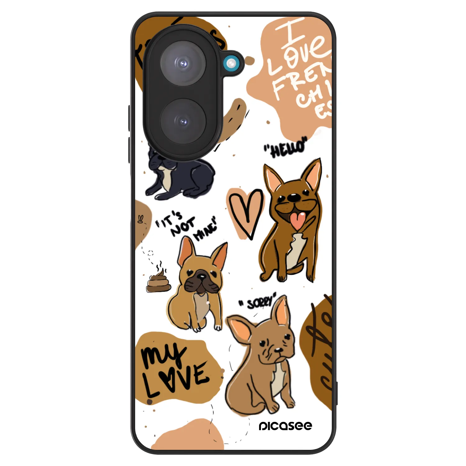 Picasee ULTIMATE CASE Xiaomi Redmi A5 - készülékre - Frenchies