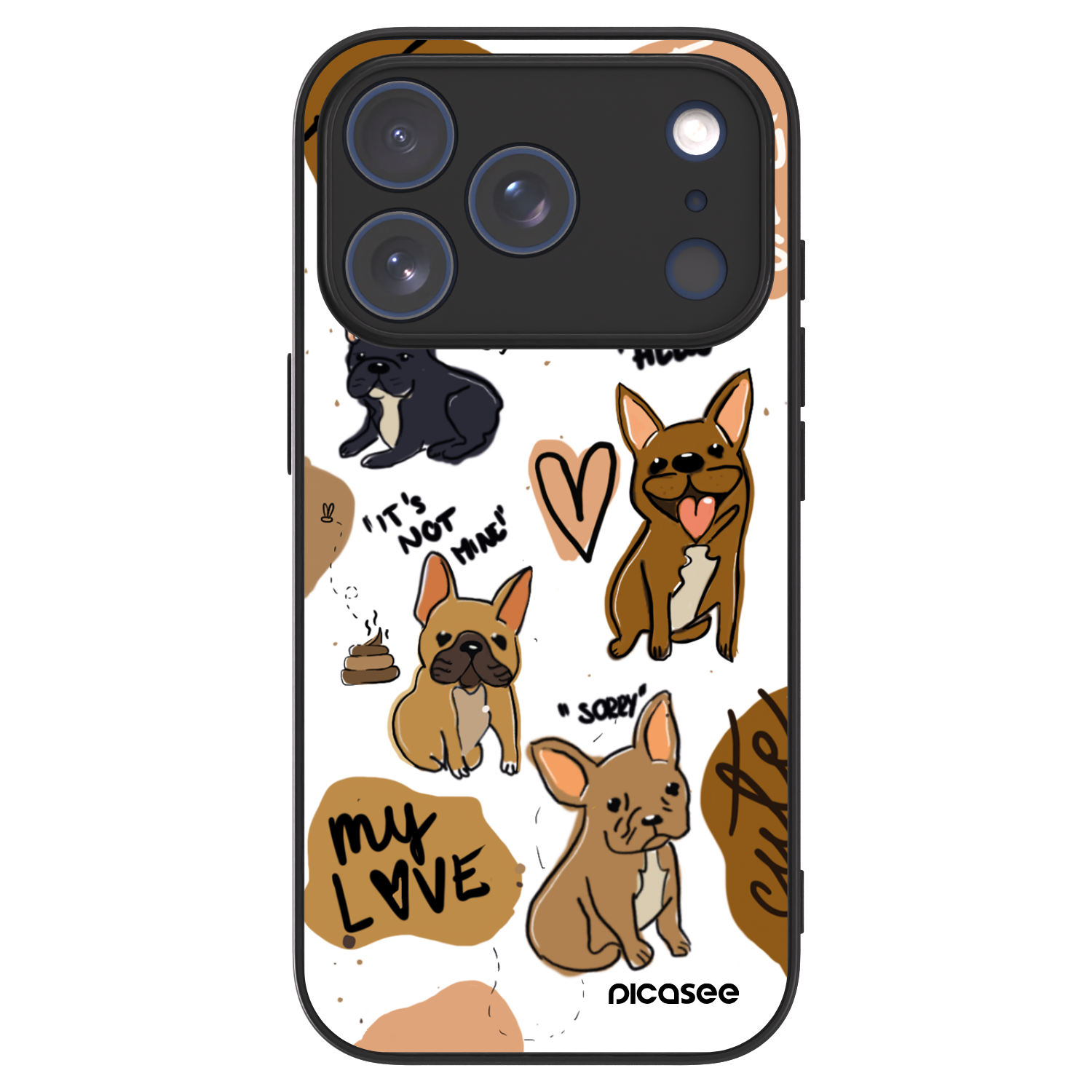 Picasee ULTIMATE CASE Apple iPhone 17 Pro - készülékre - Frenchies