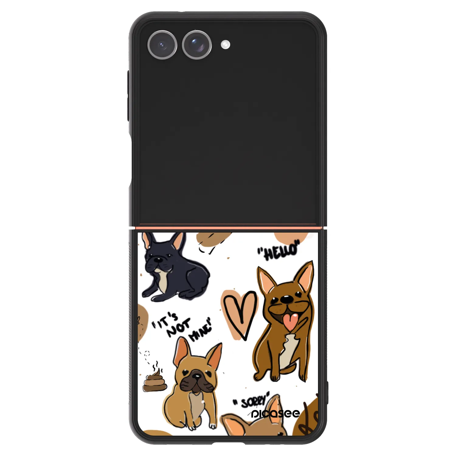 Picasee ULTIMATE CASE Samsung Galaxy Z Flip7 5G - készülékre - Frenchies