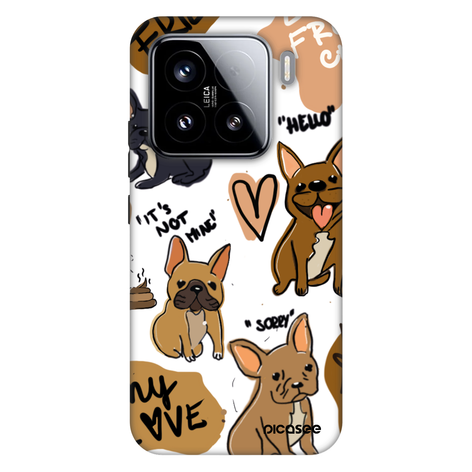 Picasee Fashion Case Xiaomi 15 - Frenchies
