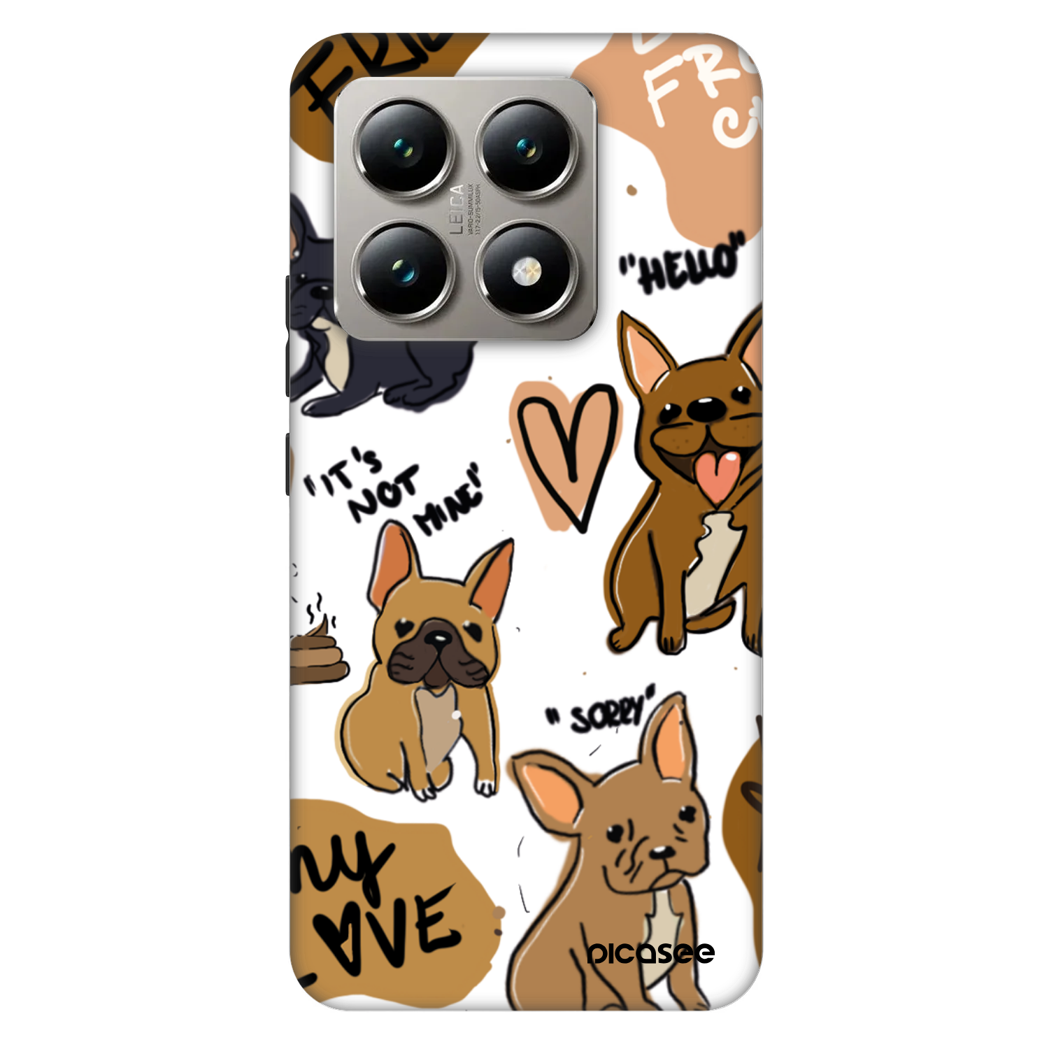 Picasee Fashion Case Xiaomi 14T - Frenchies