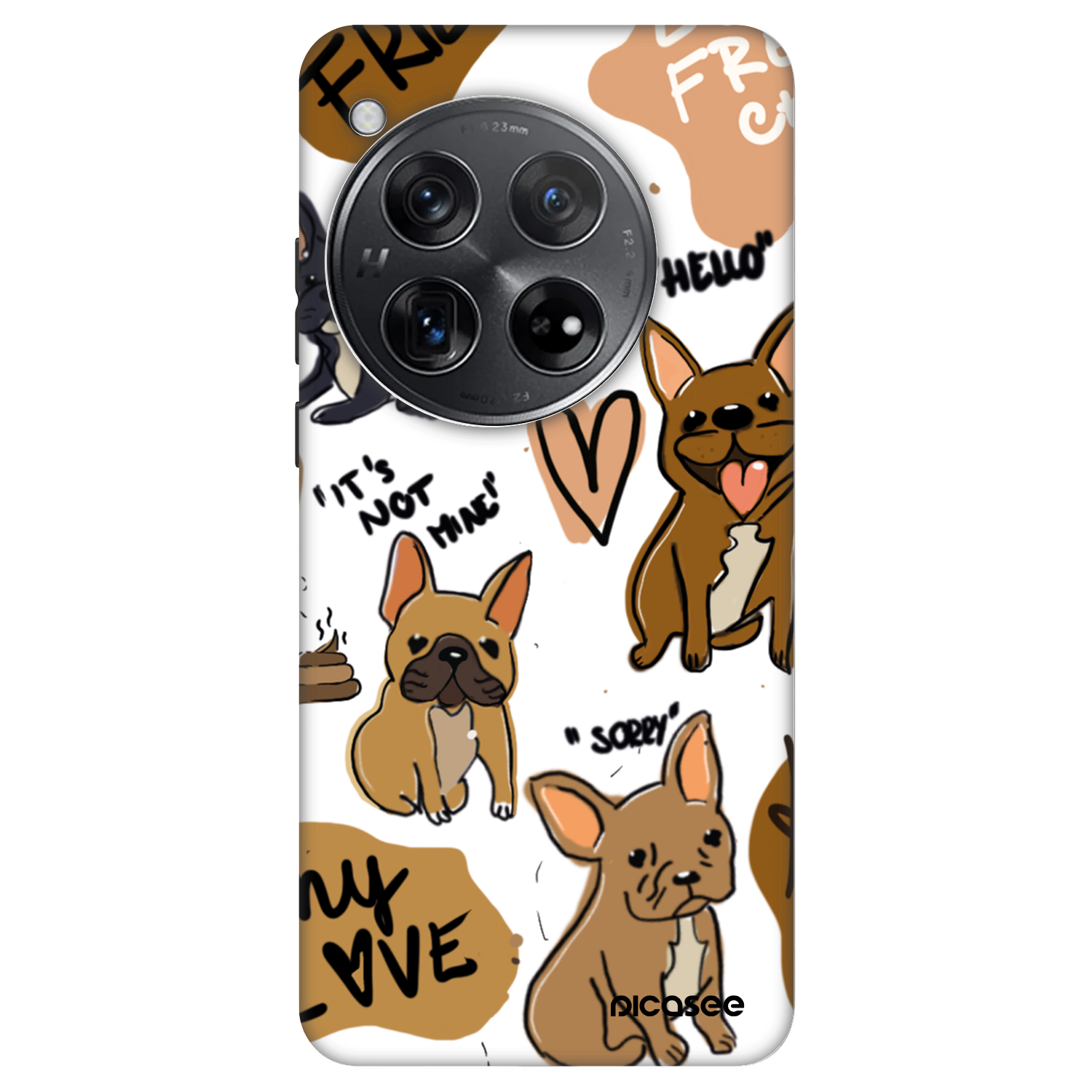 Picasee Fashion Case OnePlus 12 5G - Frenchies