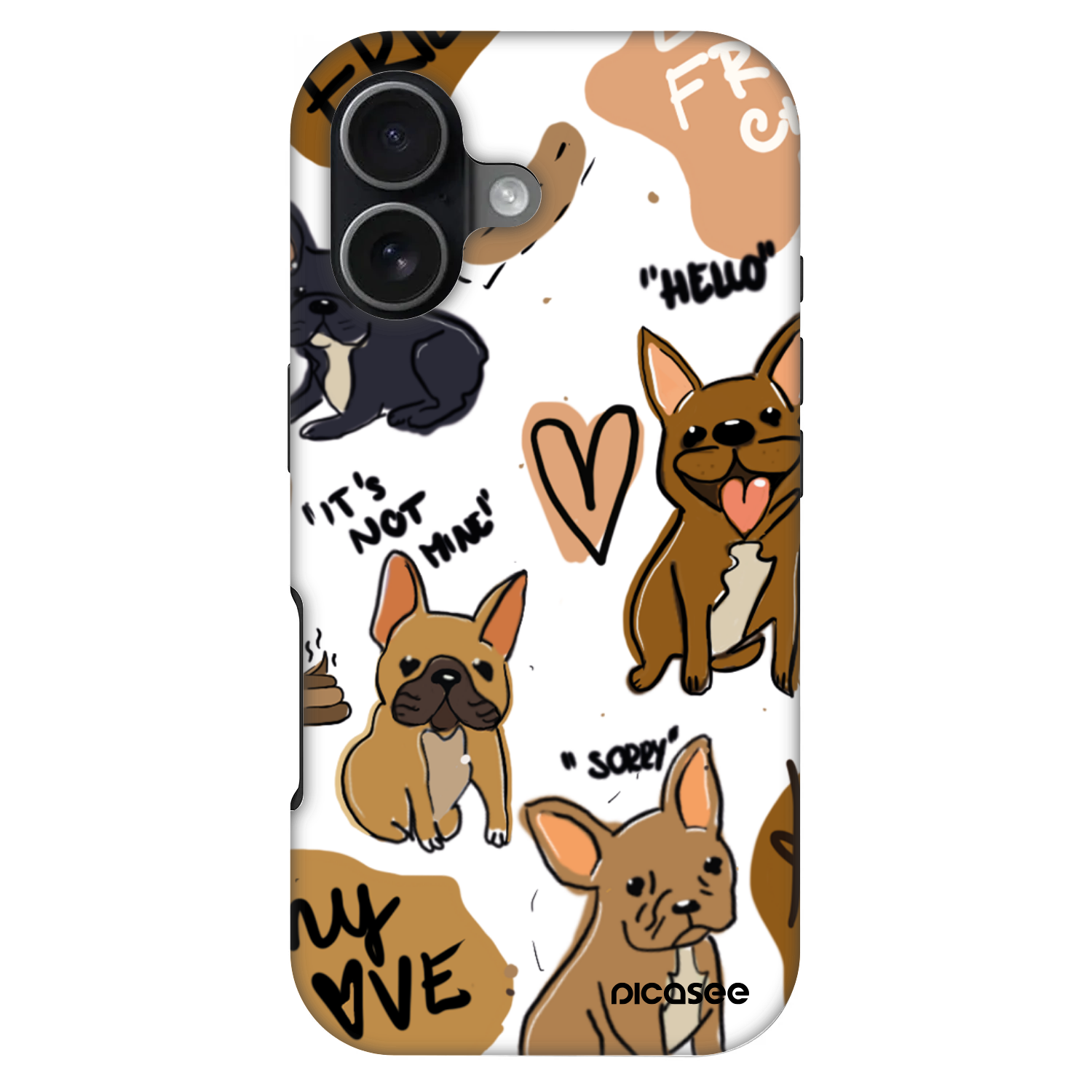 Picasee Fashion Case MagSafe Apple iPhone 17 - Frenchies