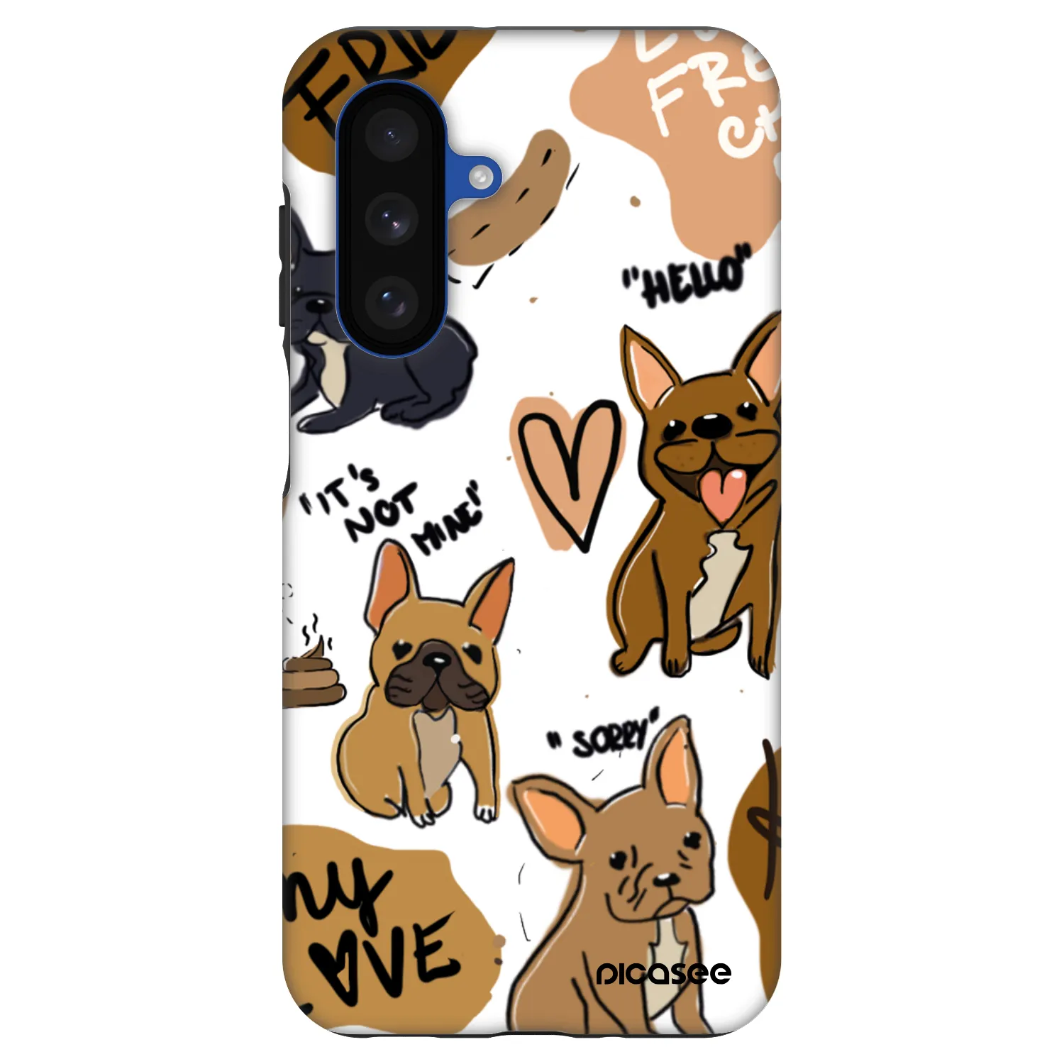 Picasee Fashion Case Samsung Galaxy A17 5G - Frenchies