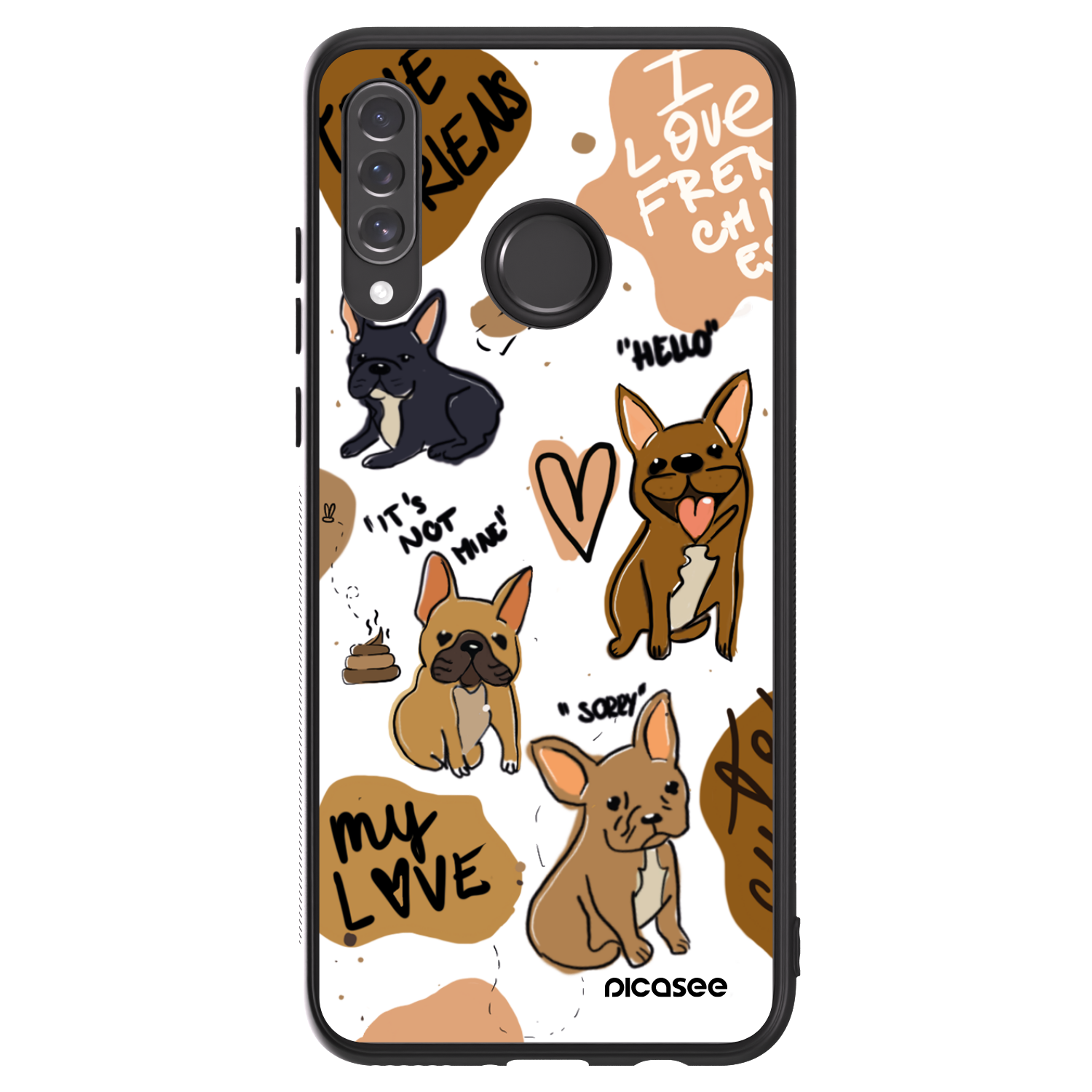 Picasee ULTIMATE CASE Huawei P30 Lite - készülékre - Frenchies