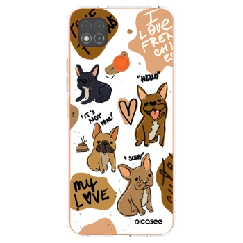 Picasee átlátszó szilikon tok az alábbi mobiltelefonokra Xiaomi Redmi 9C - Frenchies