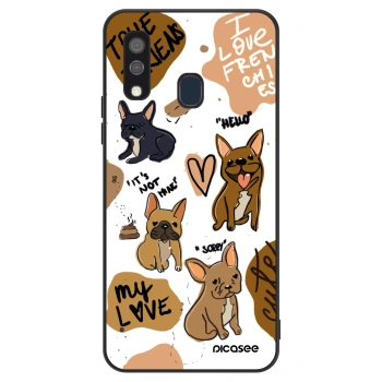 Szilikon tok erre a típusra Samsung Galaxy A40 A405F - Frenchies