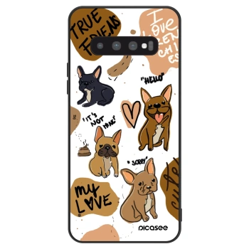 Szilikon tok erre a típusra Samsung Galaxy S10 G973 - Frenchies
