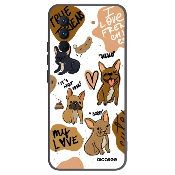 Picasee fekete szilikon tok az alábbi mobiltelefonokra Realme GT Master Edition 5G - Frenchies