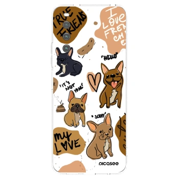 Picasee átlátszó szilikon tok az alábbi mobiltelefonokra Sony Xperia 10 IV 5G - Frenchies