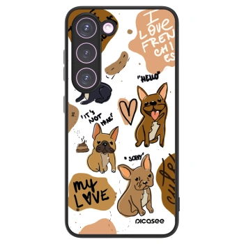 Picasee ULTIMATE CASE Samsung Galaxy S23 5G - készülékre - Frenchies
