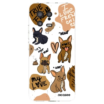 Picasee átlátszó szilikon tok az alábbi mobiltelefonokra Xiaomi 13 - Frenchies