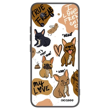 Picasee fekete szilikon tok az alábbi mobiltelefonokra Xiaomi 13 Pro - Frenchies