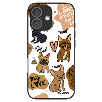 Picasee ULTIMATE CASE MagSafe Apple iPhone 16 - készülékre - Frenchies