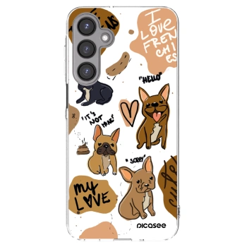 Picasee átlátszó szilikon tok az alábbi mobiltelefonokra Samsung Galaxy A16 5G - Frenchies
