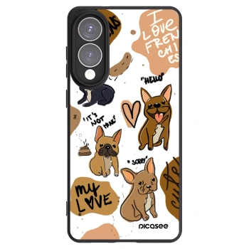 Picasee fekete szilikon tok az alábbi mobiltelefonokra Samsung Galaxy S25 Edge 5G - Frenchies